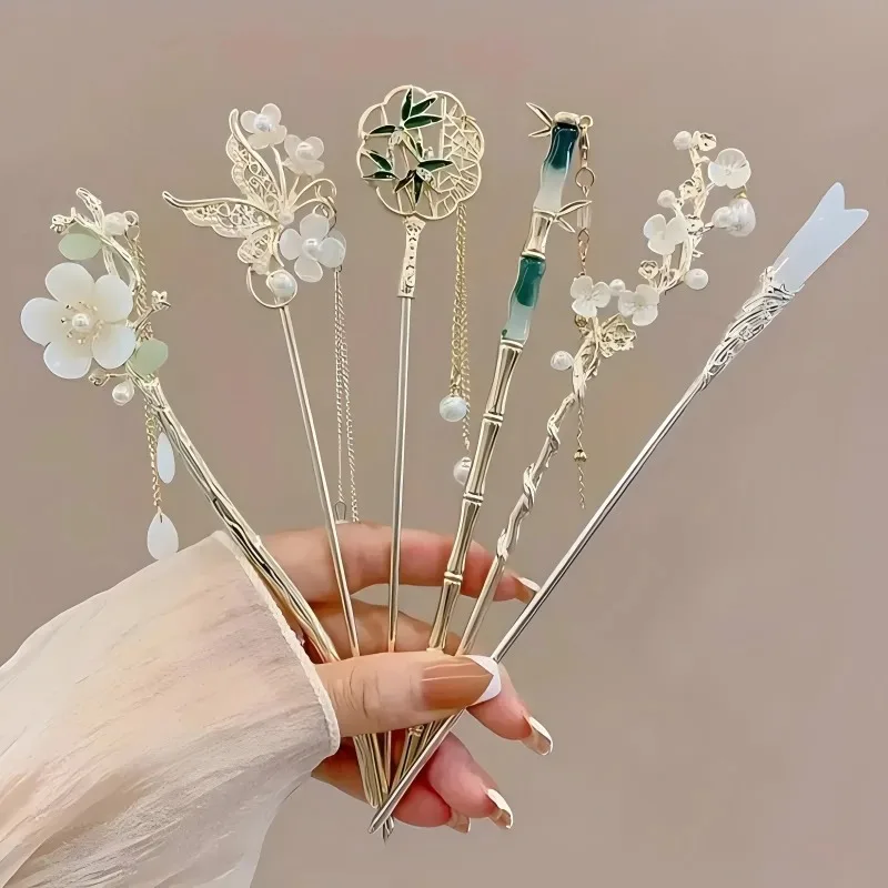Shop Jewelry & Watches Near Me - 우아한 중국 스타일 헤어 클립 태슬