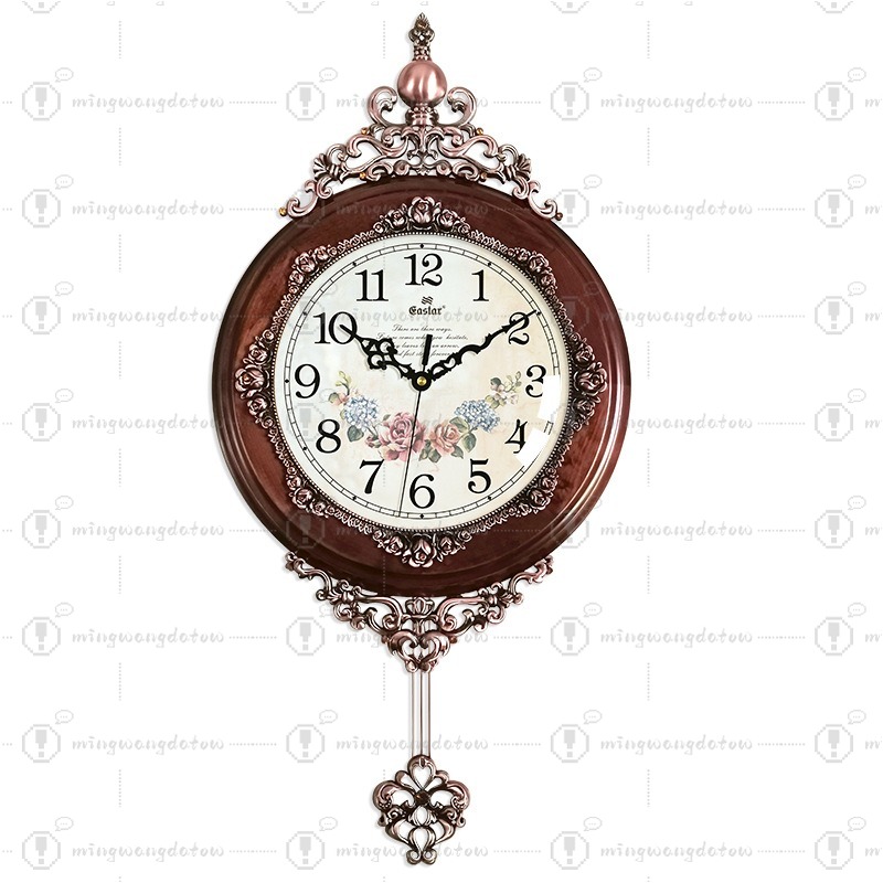 Watches & Jewelry Repair Center Photos - 유럽풍 레트로 철제 & 나무 벽시계,