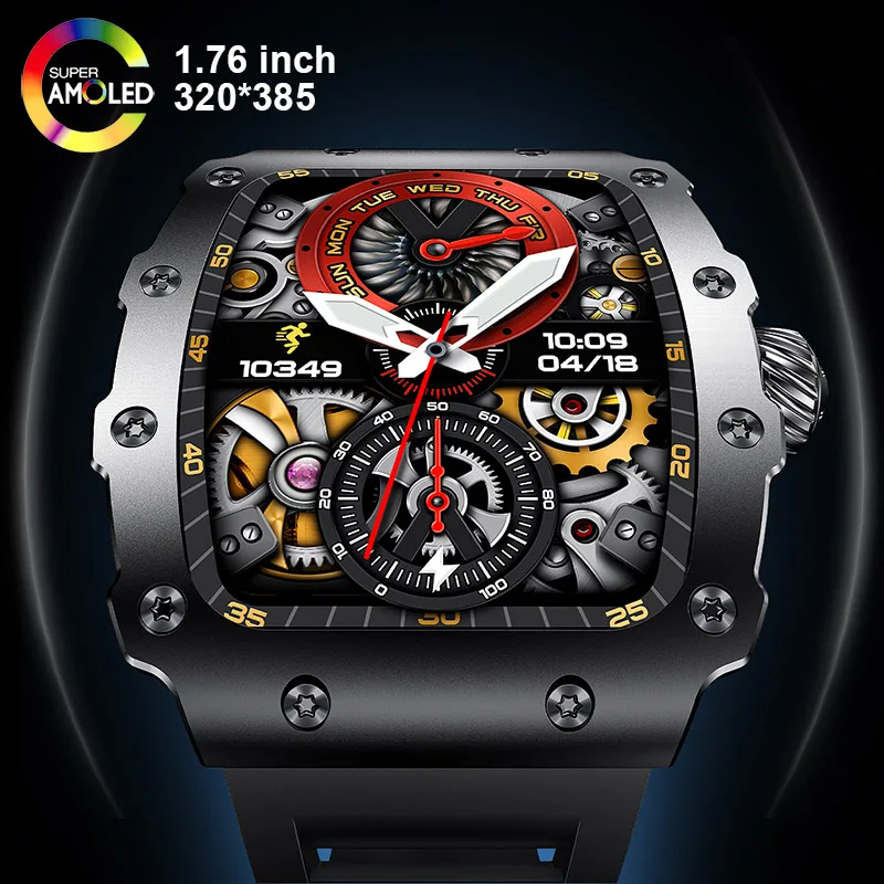 Italian Jewelry Watches - 신제품 트렌드 스마트 워치 1.76인치 AMOLED
