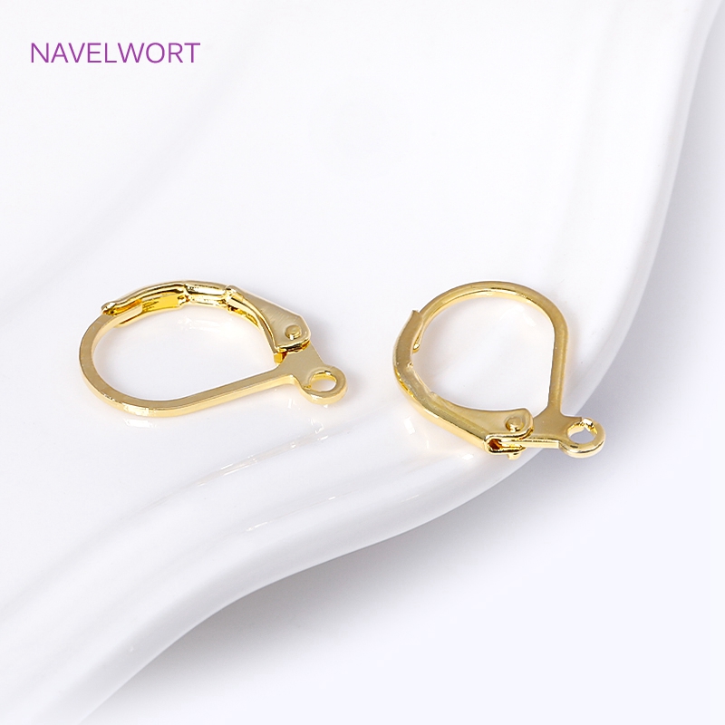 Gold Plated Ring - 패션 프랑스어 귀걸이 레버 백 Earwires