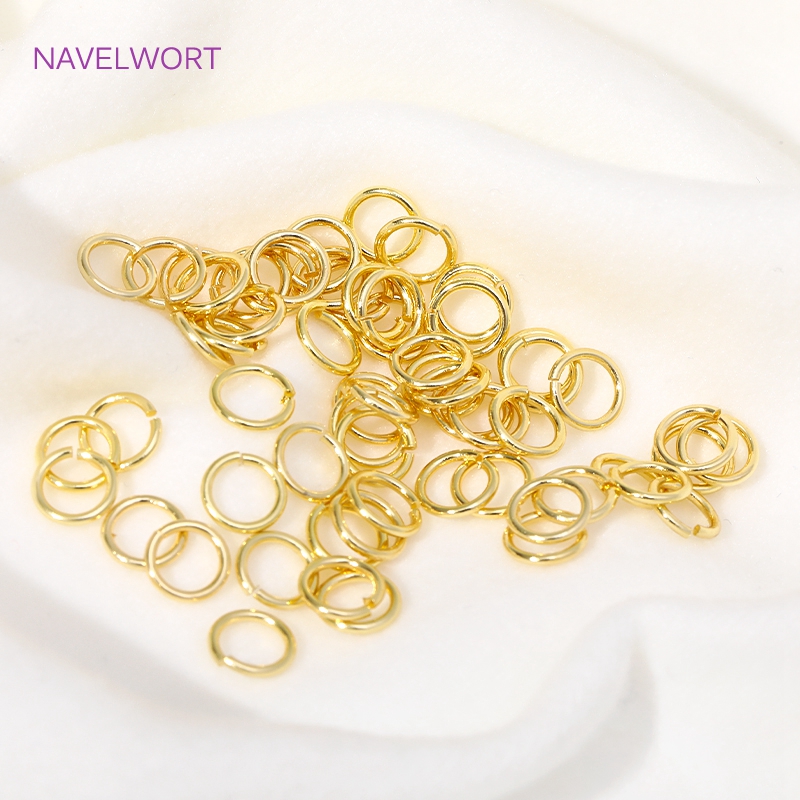 14K/18K 골드 도금 분할 링 오픈 점프 링 보석  - Gold Plated Ring 리뷰 및 가격