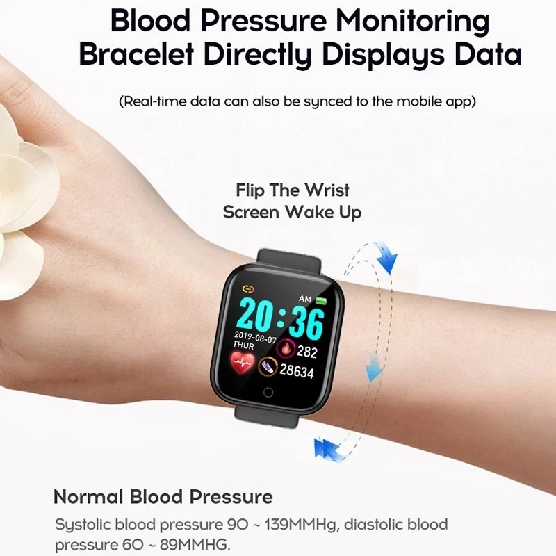 스마트 시계 남성 여성 손목 시계 스마트 시계 메시지  - Italian Jewelry Watches 리뷰 및 가격