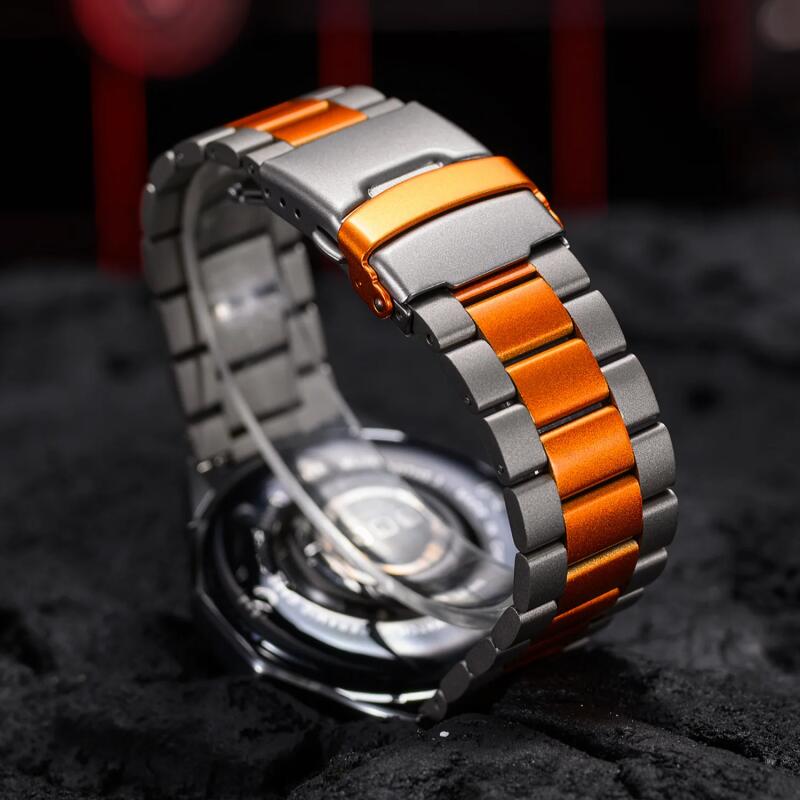 22mm 고급 스테인리스 스틸 스트랩 (미브로 라이트  - A1 Watches & Jewelry New York Photos 리뷰 및 가격