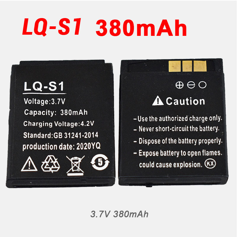 380mAh LQ S1 LQS1 배터리 3.7V 스마트 - A1 Watches & Jewelry New York Photos 리뷰 및 가격