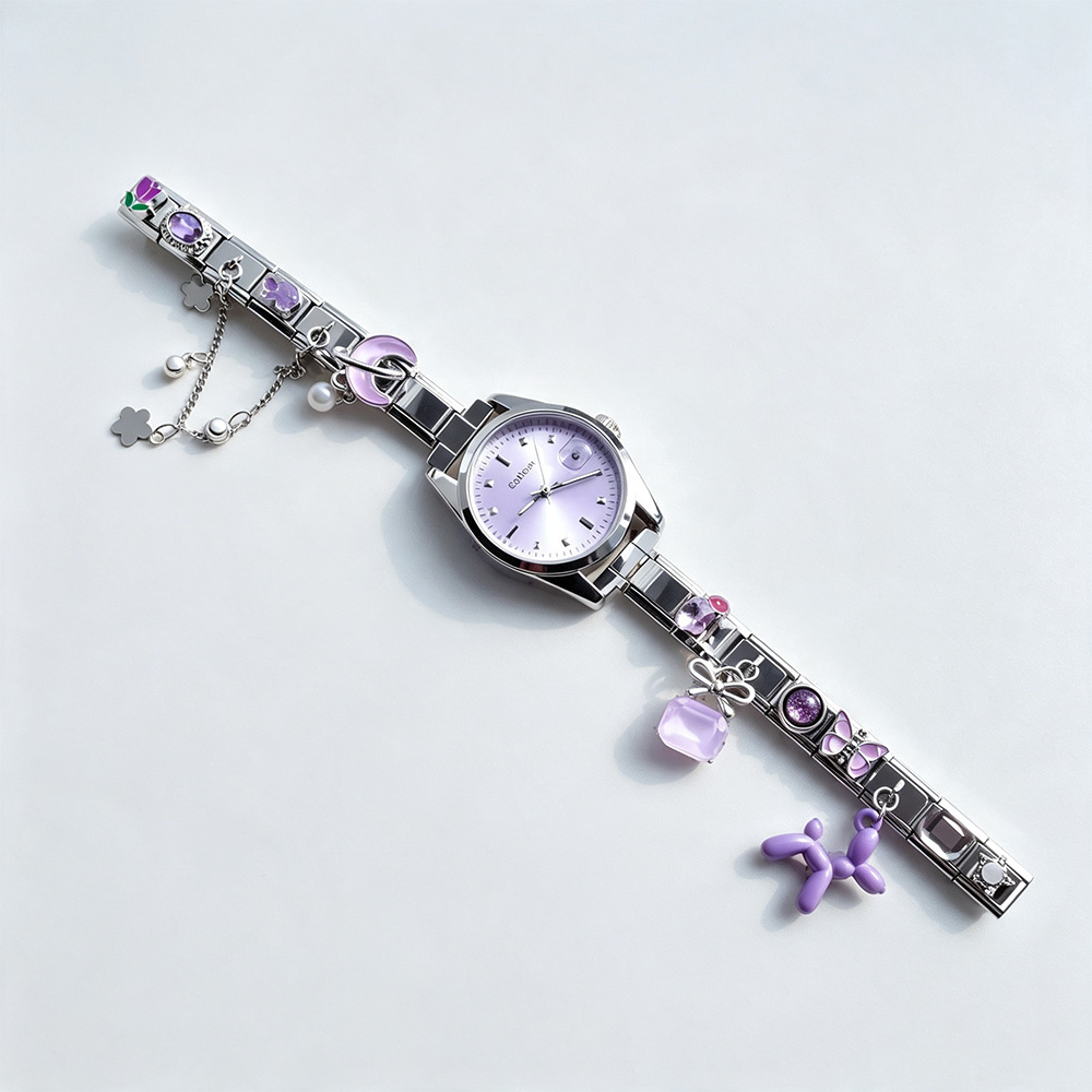 스테인리스 스틸 이탈리아 시계 DIY 믹스 컬러 참 장 - Italian Jewelry Watches 리뷰 및 가격
