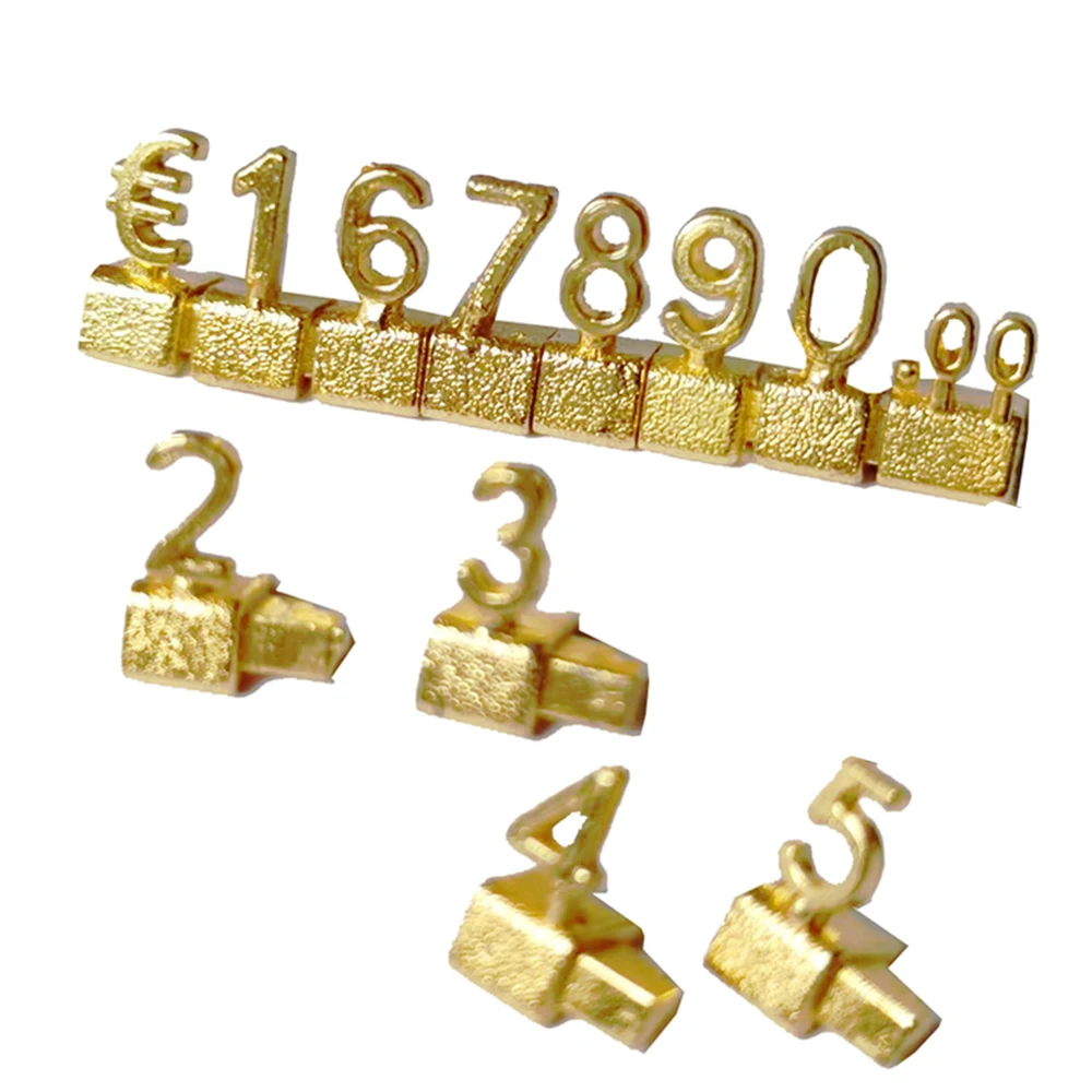 골드 3D 결합 가격 태그 조정 가능한 숫자 기호 큐브 - Jewelry Stores With Watches 리뷰 및 가격