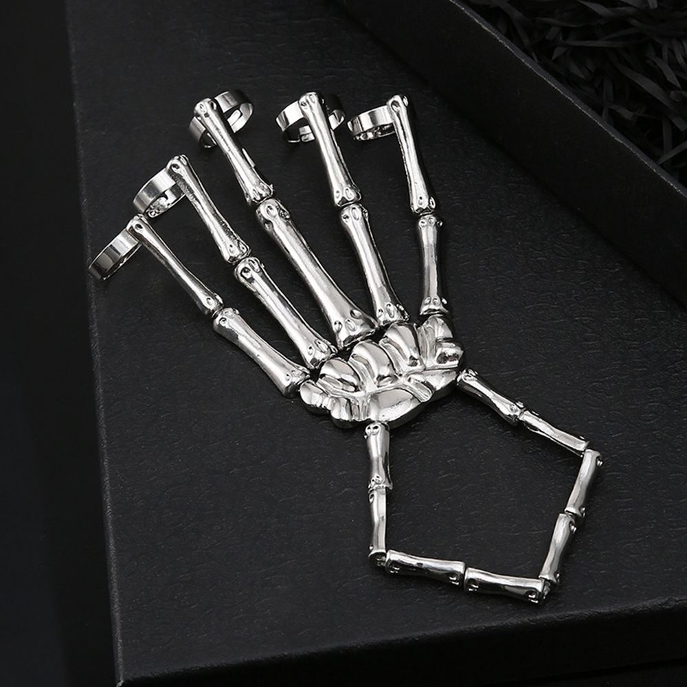 메탈 손목밴드 파티 펑크 고딕 조절 가능 할로윈 뱅글  - Gothic Skull Ring 리뷰 및 가격