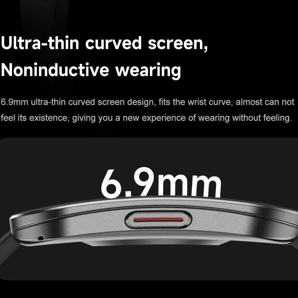 Amoled 초박형 곡선 방수 Smartwatch 여성 - Italian Jewelry Watches 리뷰 및 가격