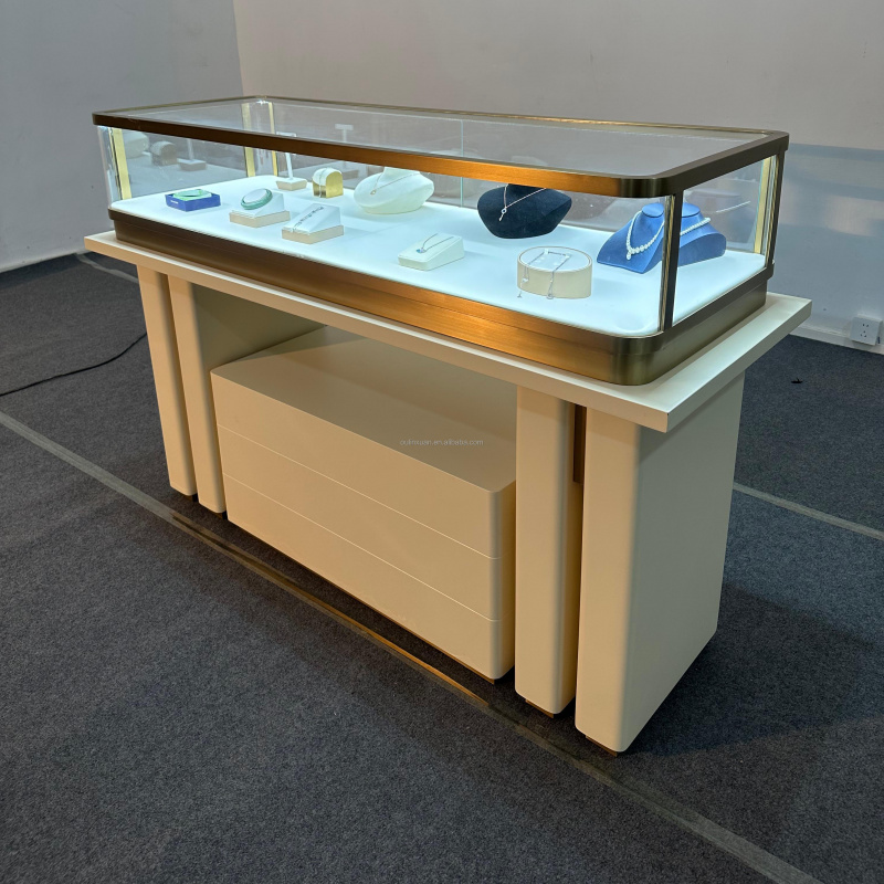 맞춤형 스테인리스 스틸 주얼리 시계 전시 테이블 쇼케이 - Jewelry Stores With Watches 리뷰 및 가격