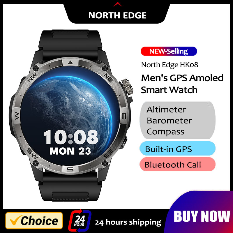 NORTH EDGE 남성용 GPS 스포츠 스마트 워치, - Italian Jewelry Watches 리뷰 및 가격