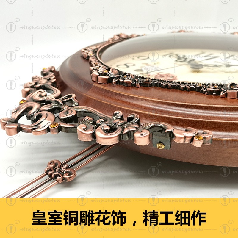 유럽풍 레트로 철제 & 나무 벽시계, 무소음 스윙 벽시 - Watches & Jewelry Repair Center Photos 리뷰 및 가격