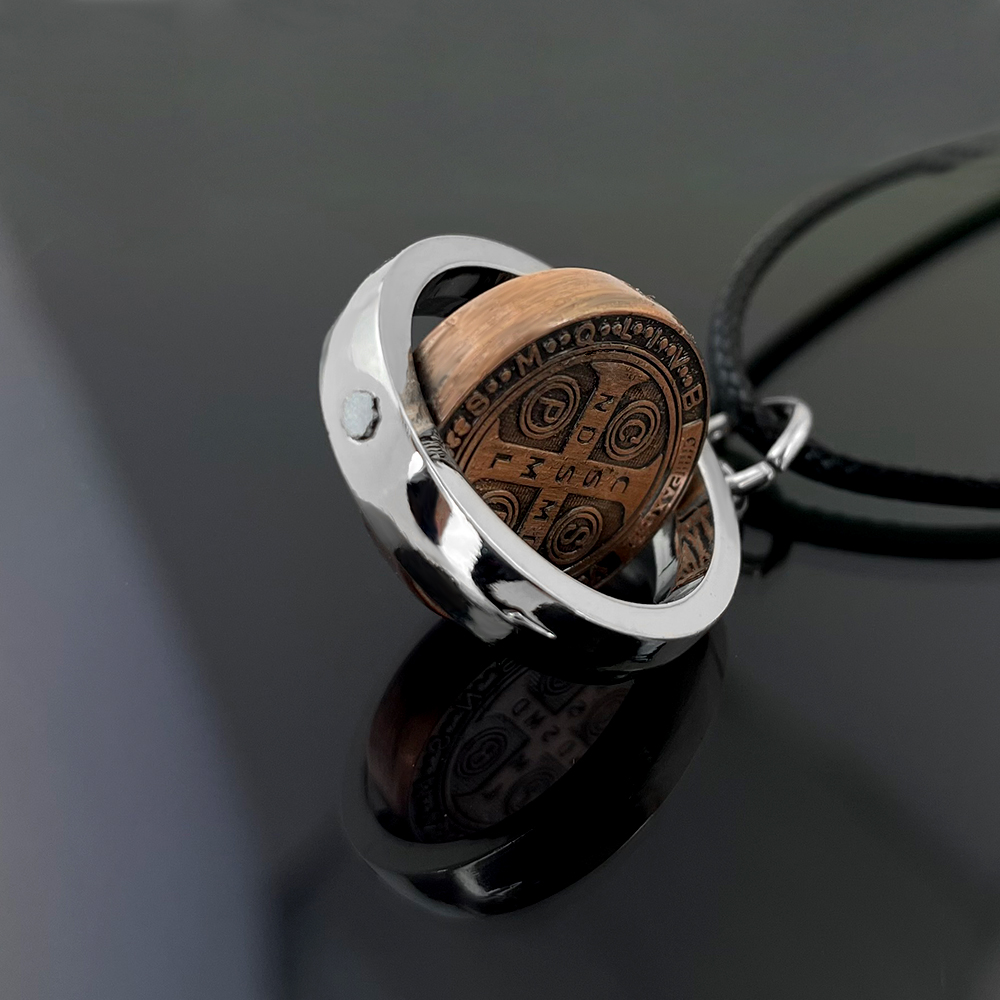 새로운 성 베네딕토 메달 목걸이 가톨릭 보호 십자가 펜 - Jewelry & Watches Vitopoulos Reviews 리뷰 및 가격