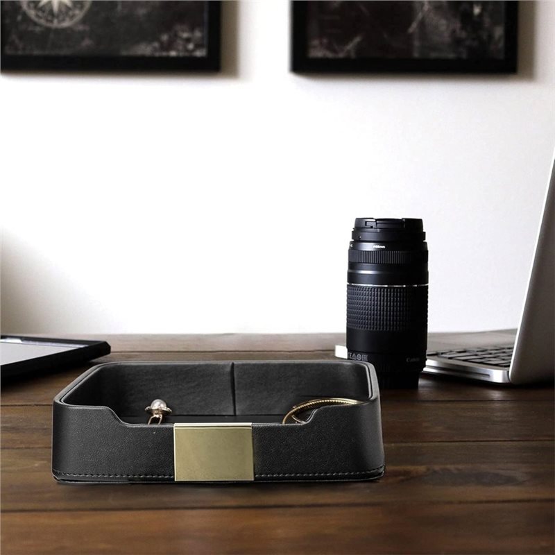 ABMH-PU 가죽 키 박스, 키 트레이, 현관 수납  - Jewelry Stores With Watches 리뷰 및 가격