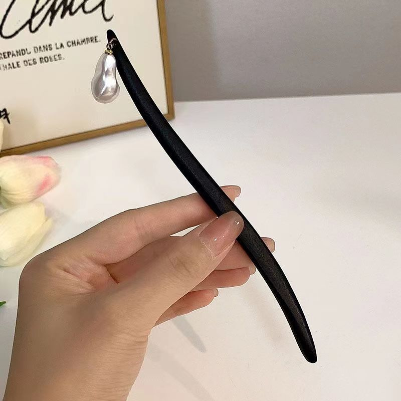 빈티지 중국 스타일 나무 꽃 머리 스틱 여성을위한 진주 - Shop Jewelry & Watches Near Me 리뷰 및 가격