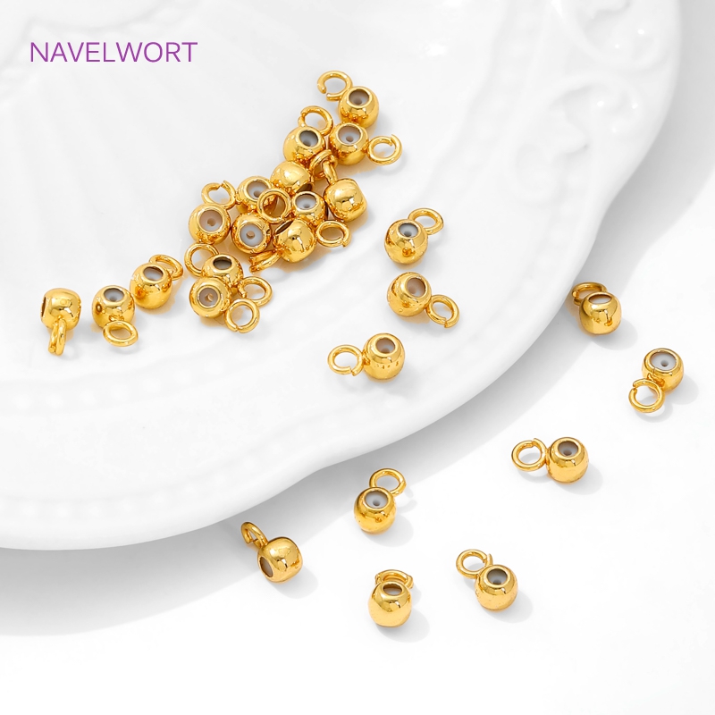 18K 금도금 실리콘 포지셔닝 엔드 비즈(링 포함),  - Gold Plated Ring 리뷰 및 가격